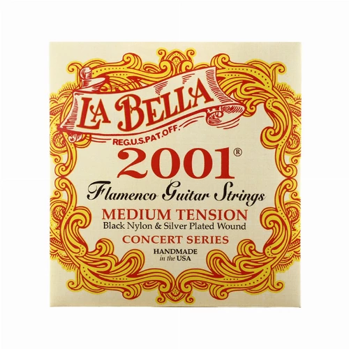 قیمت خرید فروش سیم گیتار La Bella 2001 Flamenco Guitar Medium Tension 